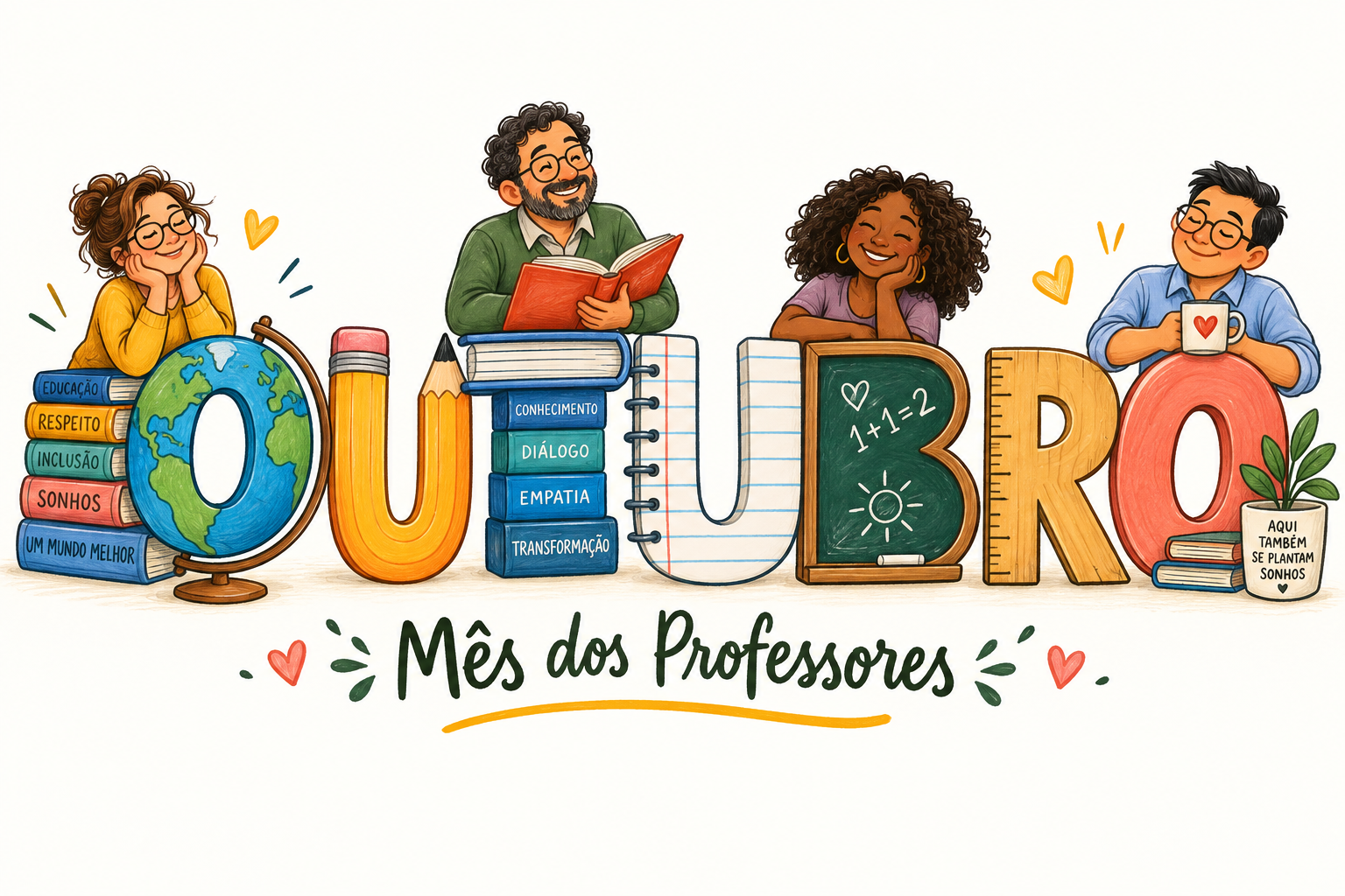 Mês dos professores